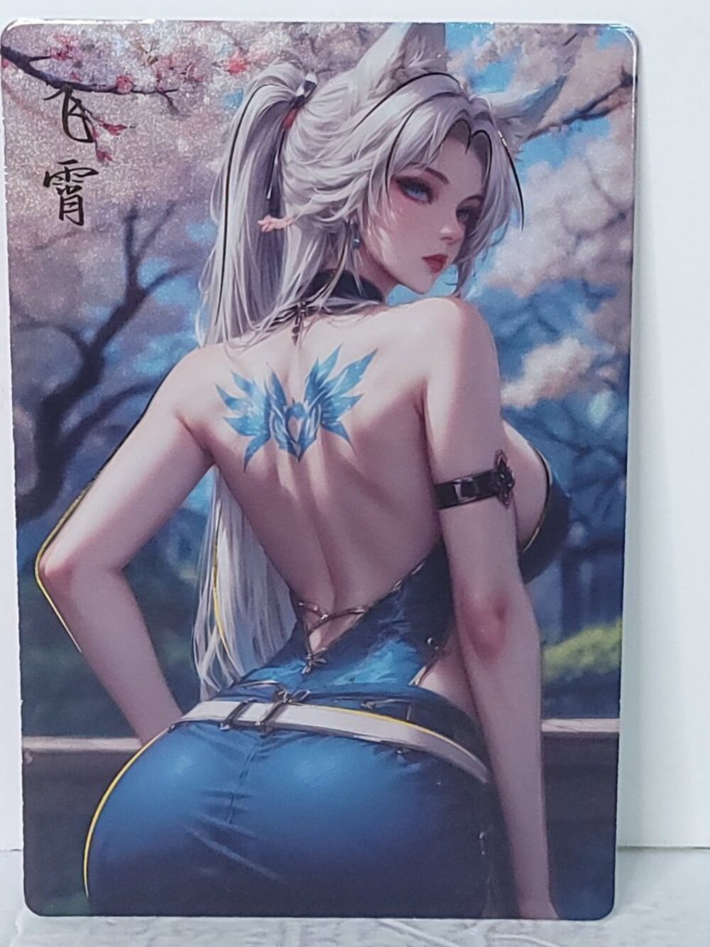 Feixiao Honkai Realistic Waifu Card Anime Girl Wall Art Oversized Board A5